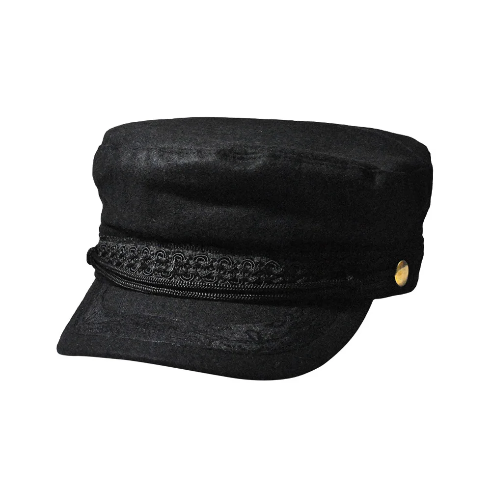 Женская Классическая кружевная Военная военная шляпа BDHAT0502 хлопковая уличная