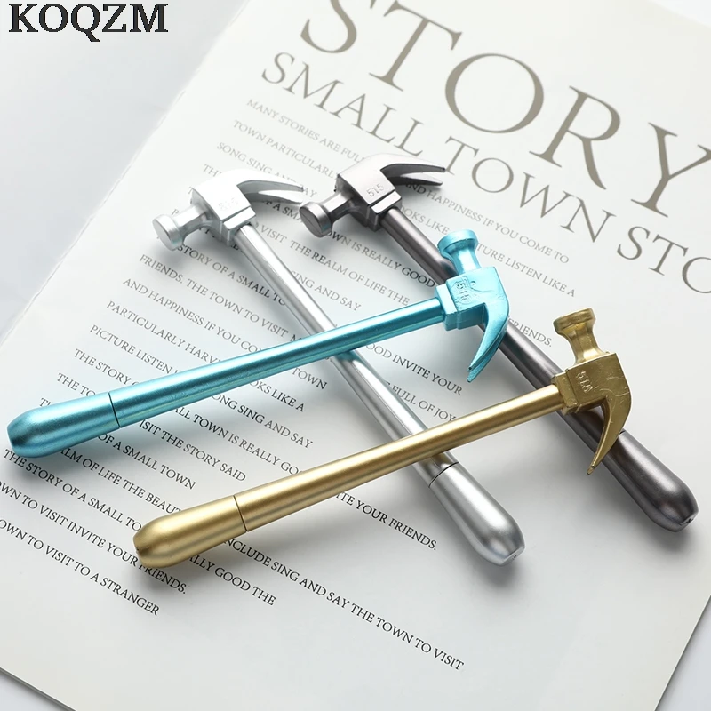 2 шт. металлический молоток канцелярские инструменты Творческий шариковая ручка
