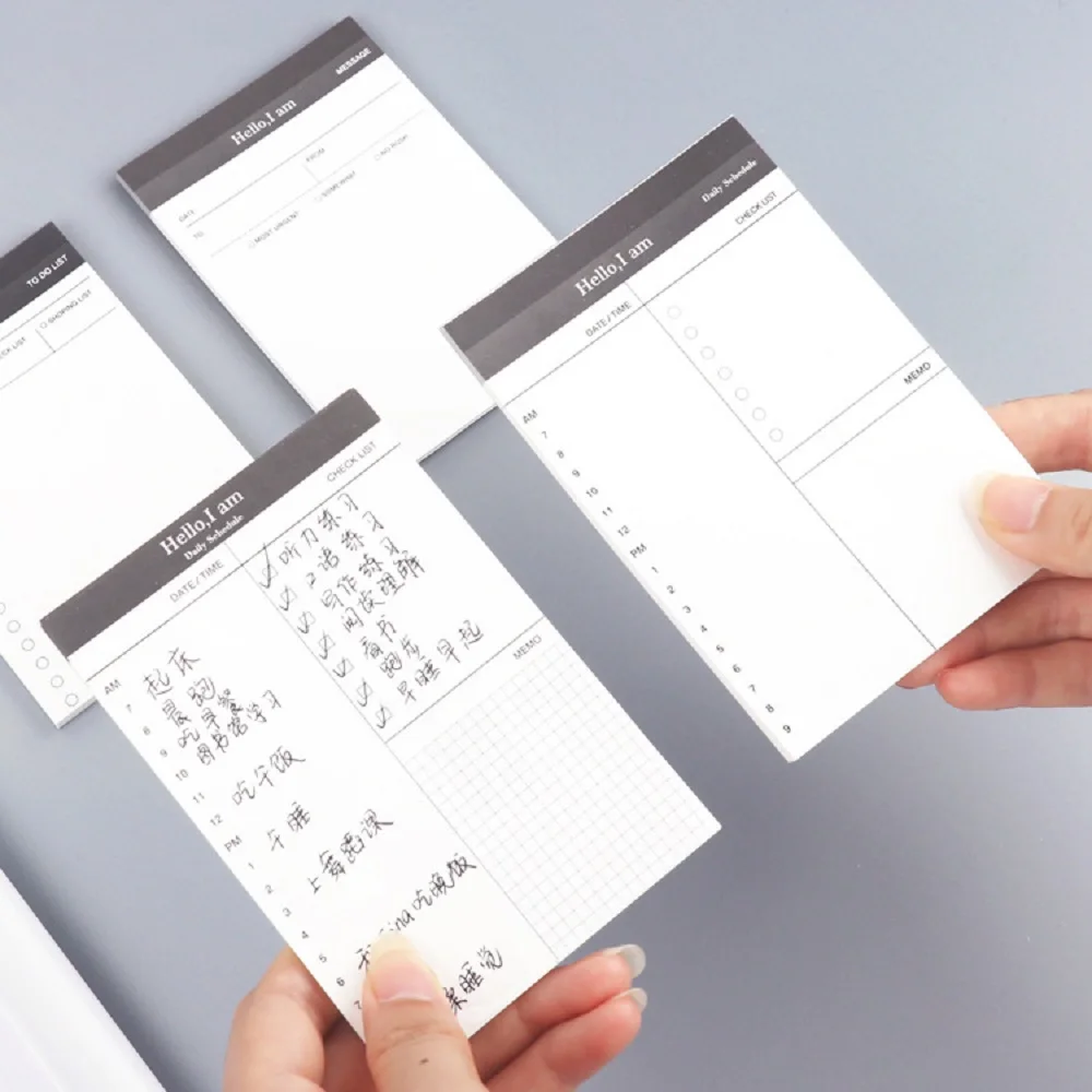 

Harphia Monthly Weekly Check List Mini Memo Notes Office School Home Diary To Do Memo Pad Pack of 4