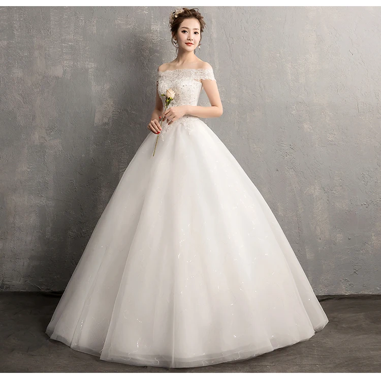 Vestido De Novia кружевное свадебное платье модное платье невесты Быстрая
