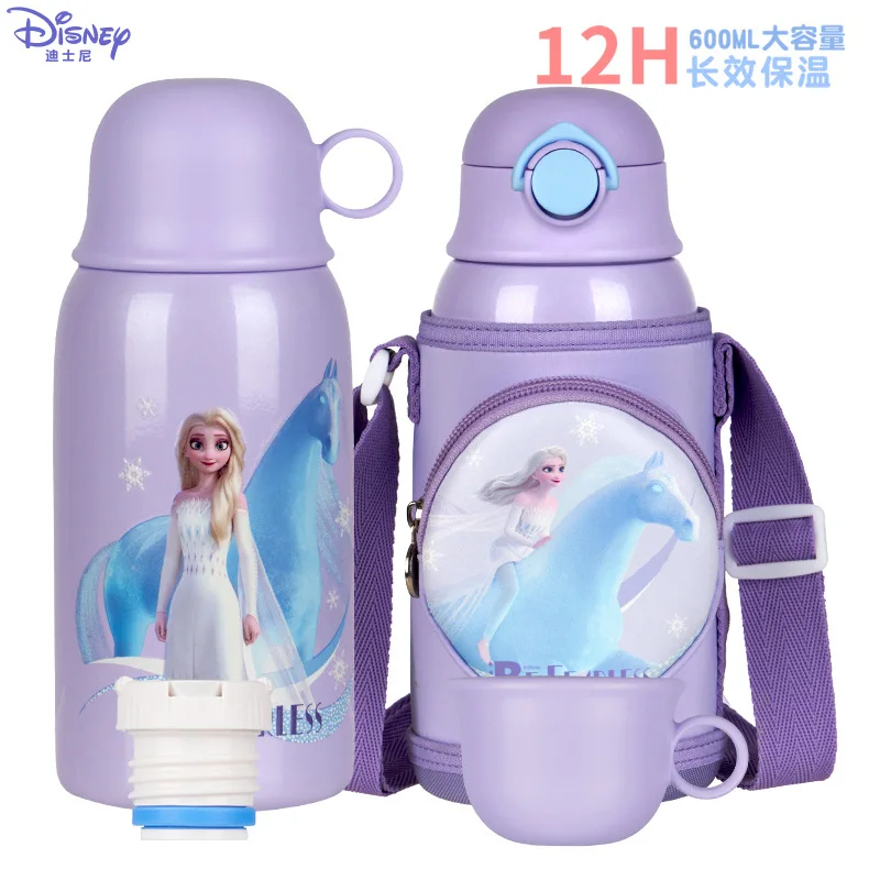 

Disney Frozen Marvel Thermal mug Water bottle 316 stainless Steel Kids Food Grade Insulated Bottle Cup Children's Cup