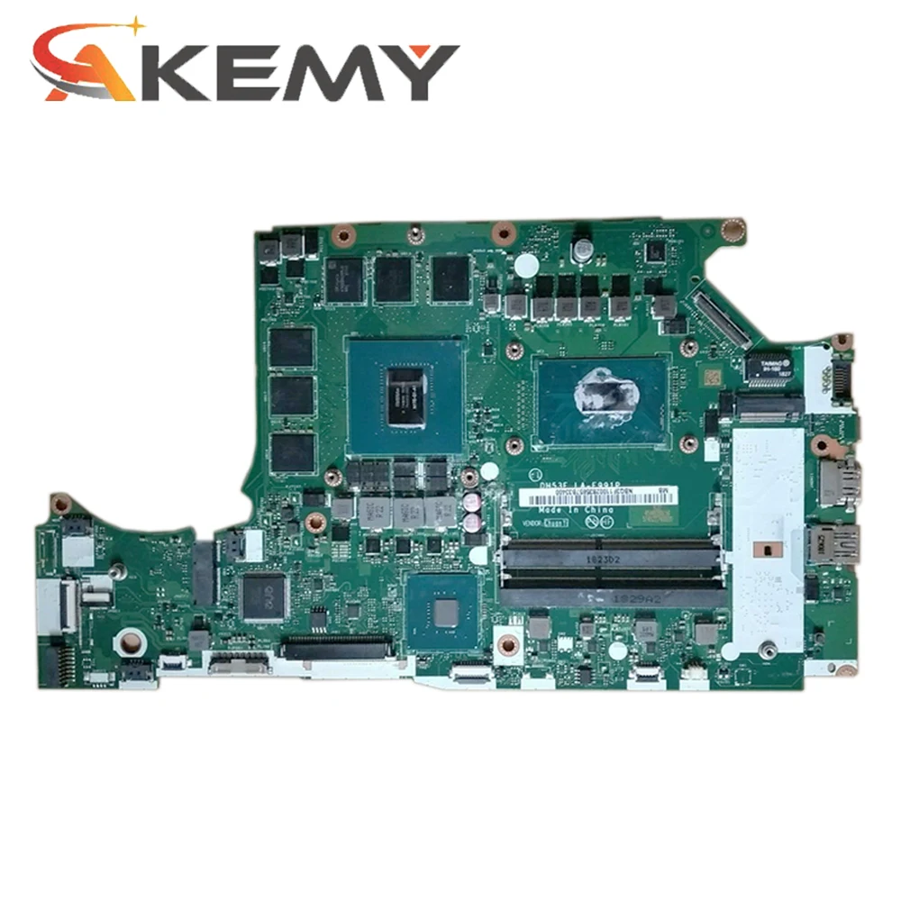 Kaufen PH315-51 Motherboard Für ACER HELIOS 300 Laptop Preortor PH315-51 CPU I5-8300HQ GTX 1060 6G DH53F LA-F991P NBQ3F11002 Mainboard