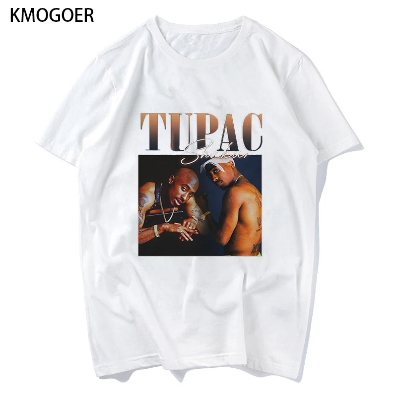 Футболка Tupac 2pac футболки Shakur в стиле хип хоп Makaveli Rapper Snoop Dogg Biggie Smalls Eminem J Джей Коул z