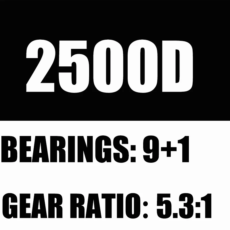 2500D DAIWA REGAL LT 000D 2000D 2500D 2500DXH 3000DC 3000DCXH серия высокая и низкая передаточное число 9+ 1BB легкая круглая Катушка для соленой воды - Цвет: 2500D