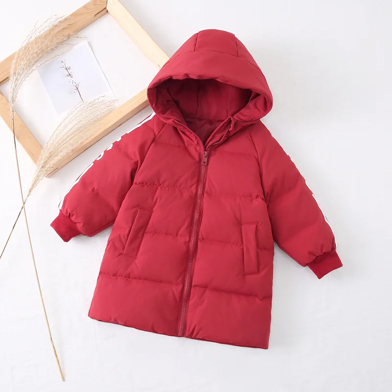 Детская зимняя куртка зимнее пальто для мальчиков и девочек Meisje Winterjas Jongens Doudoune