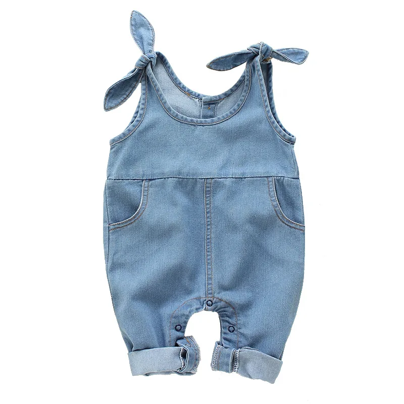 

YG brand children's wear, spring baby pants, baby jeans and braces, Korean spring and autumn baby jumpsuit