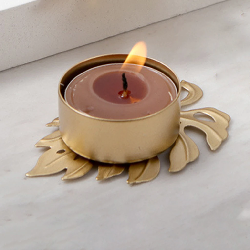 

Iron Tealight Holder Metal Candles Holder Stand Decoration Tabletop Iron Crafts Arts Ornament Centerpiece
