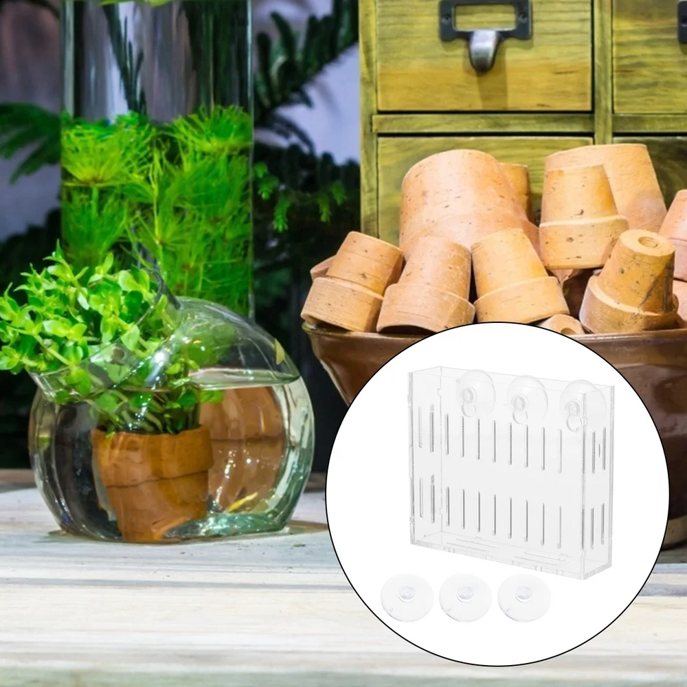 

Aquatic Plant Cup Pot Holder Aquarium Plant Cup for Fish Tank Landscape