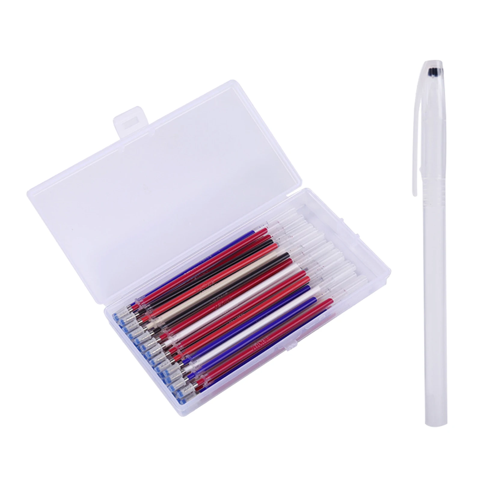 

40pcs Heat Erasable Fabric Marking Pens Refills for Sewing DIY Dressmaking