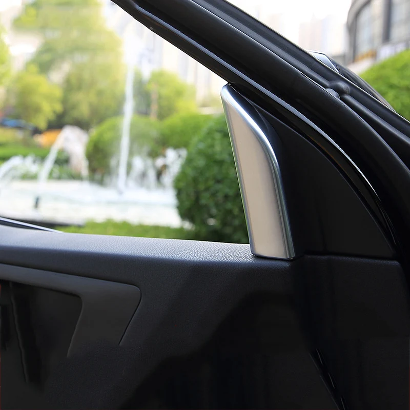 Lsrtw2017 Abs Автомобильная стойка передняя треугольная хромированная планка для Toyota