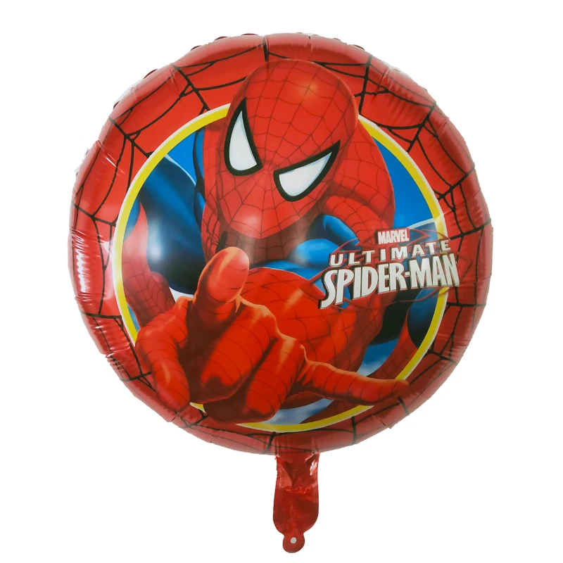 Воздушные шары из фольги Капитан Америка Человек-паук | Дом и сад