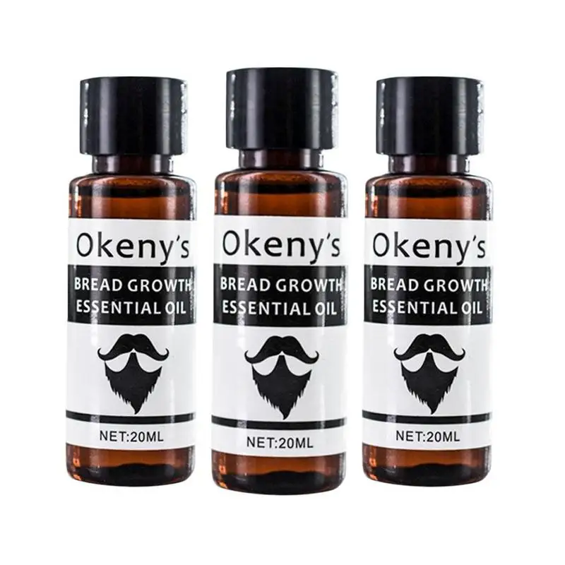 

Beard Growth Essential Oil For Gentlemen Moustache Growth Hair Moisturizes Maintenance Oil Essential Care R4V6