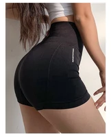 high waist seamless gym shorts fitness yoga short scrunch butt yoga shorts short workout legging