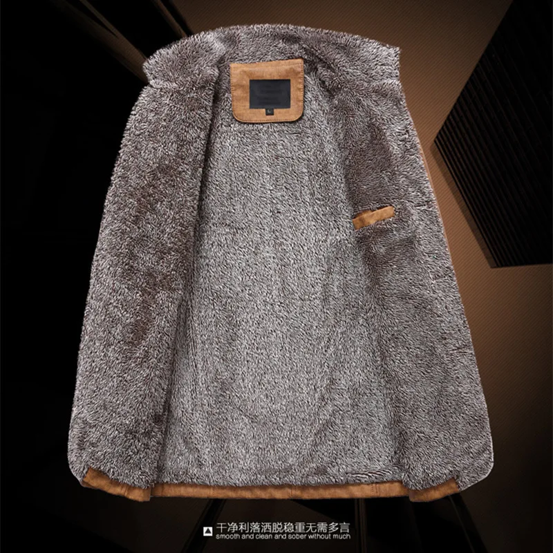 2019 с плюшевой подкладкой верхняя одежда средней длинны и длинная секция Slim fit