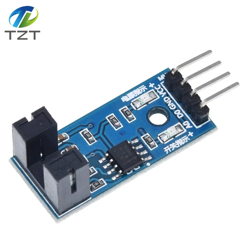 F249 высокое качество 4 контактный инфракрасный Скорость Сенсор модуль для Arduino/51/AVR/PIC 3,3 в-5 в Diy Kit