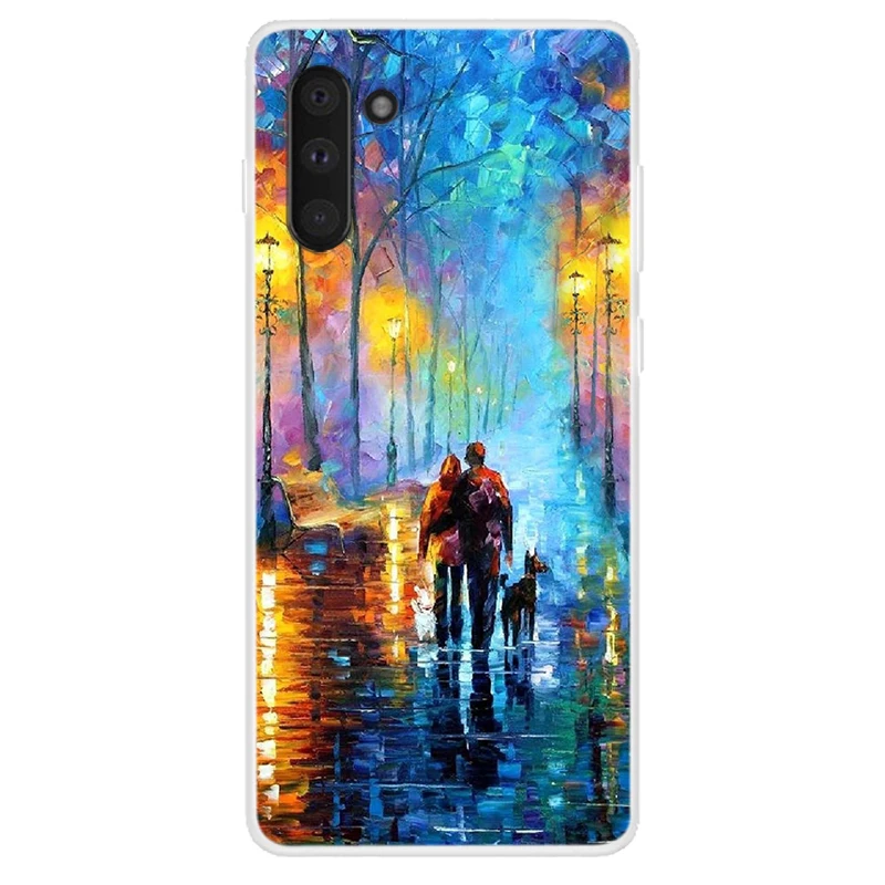 Cartoon Lion Love Soft Silicone Phone Case For Samsung Galaxy Note 10 Pro A80 A90 A70 A60 A30 A50 A40 A20 C5 C7 C9Pro Cover Slim |