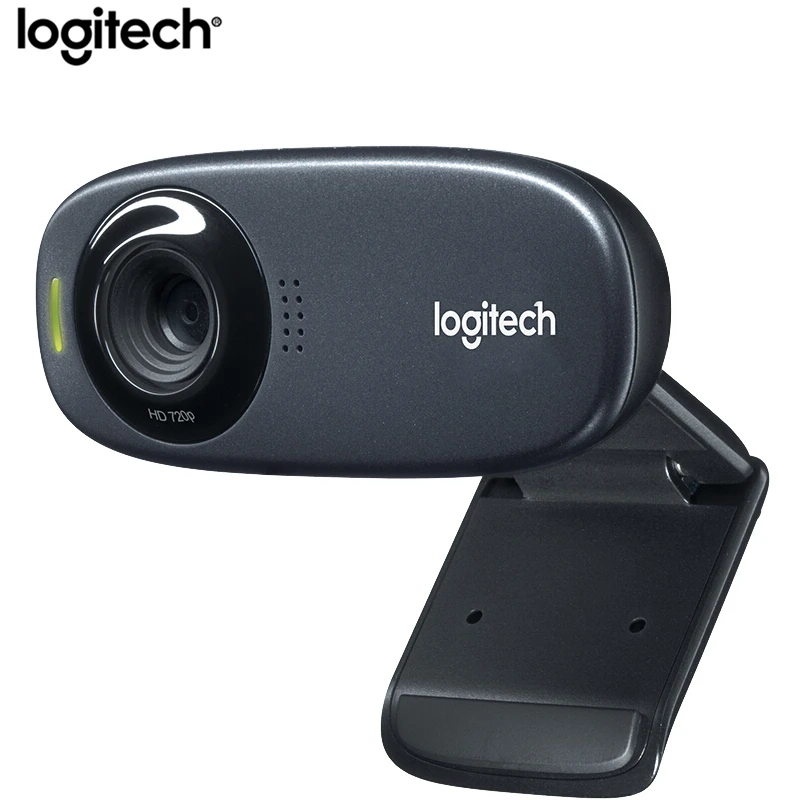 

Оригинальная веб-камера Logitech C310 HD 720P, высокое разрешение, автоматическая фокусировка, коррекция светильник, встроенный микрофон