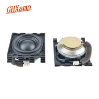 ghxamp 4ohm 15w full range speaker enthusiast speaker unit rubidium magnet refit car audio midrange treble driver 2pcs