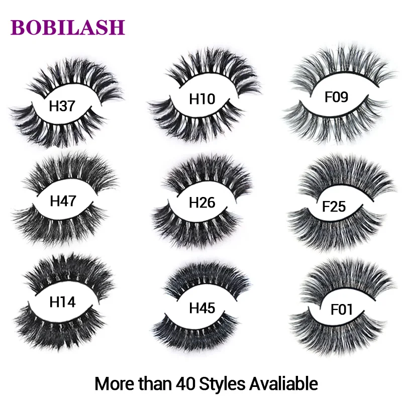 

Mink Lashes 3D Mink Eyelashes 100% Cruelty free Lashes Handmade Reusable Natural Eyelashes Natural Long False Lashes Makeup
