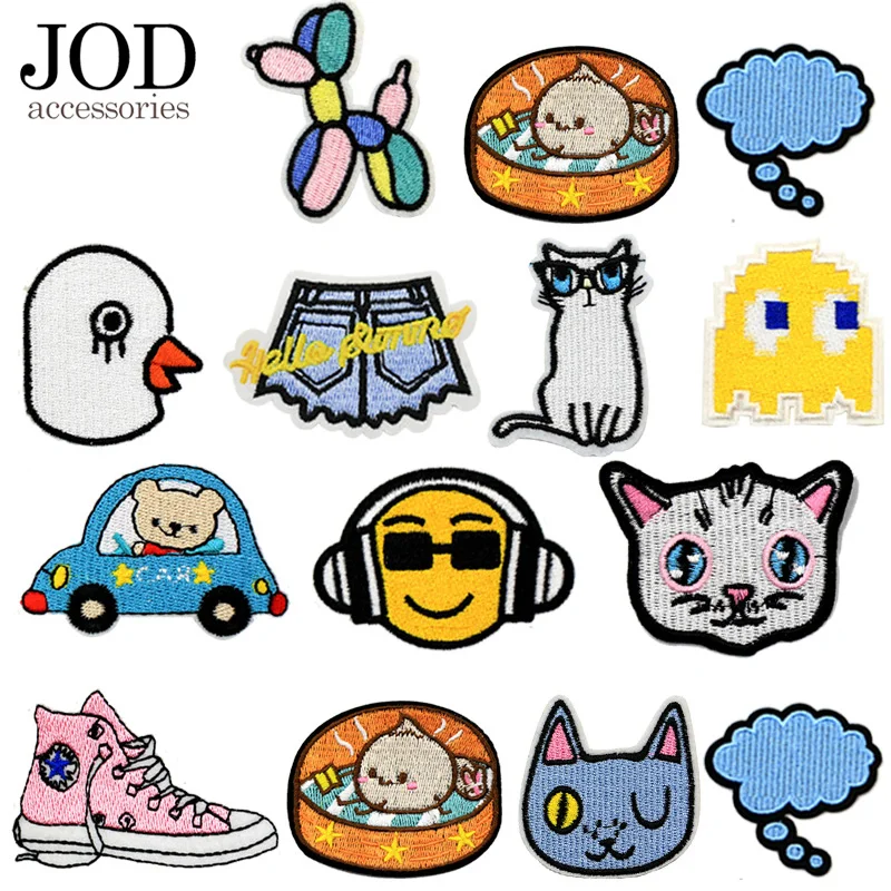 Мультфильм Аниме патч железо на одежде вышивка патчи для аппликация одежду