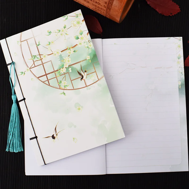 11 Hethrone 1 шт. китайский креативный блокнот для зарисовок Bullet journal милый Накручивающийся блокнот Еженедельный планировщик Канцелярские товары дневник для путешествий - Цвет: 11