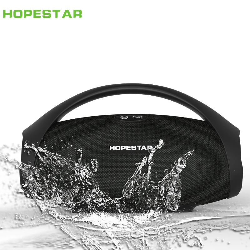 Водонепроницаемая музыкальная Колонка для улицы HOPESTAR H32 Мощный Bluetooth динамик 3D