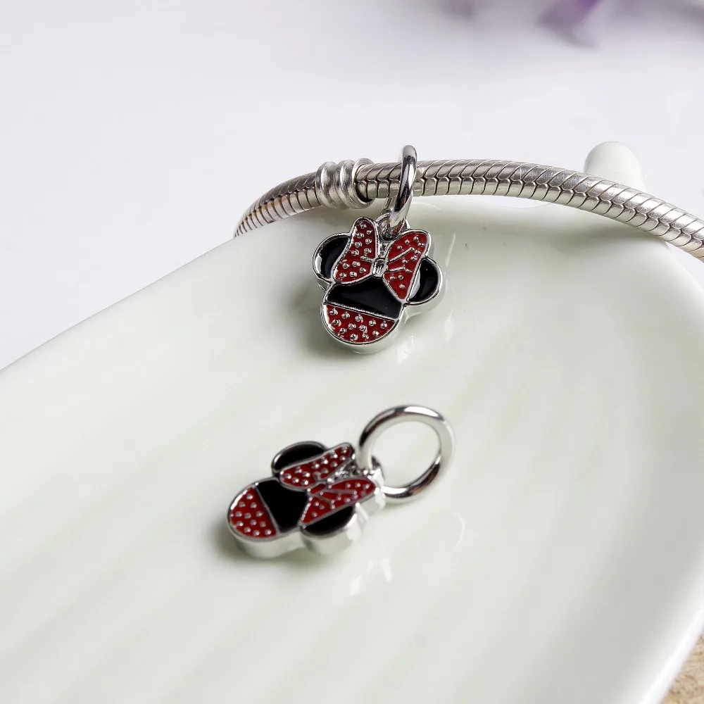 Disney забор для обеспечения безопасности ребенка Mickey mouse &quotсделай сам&quot браслет с