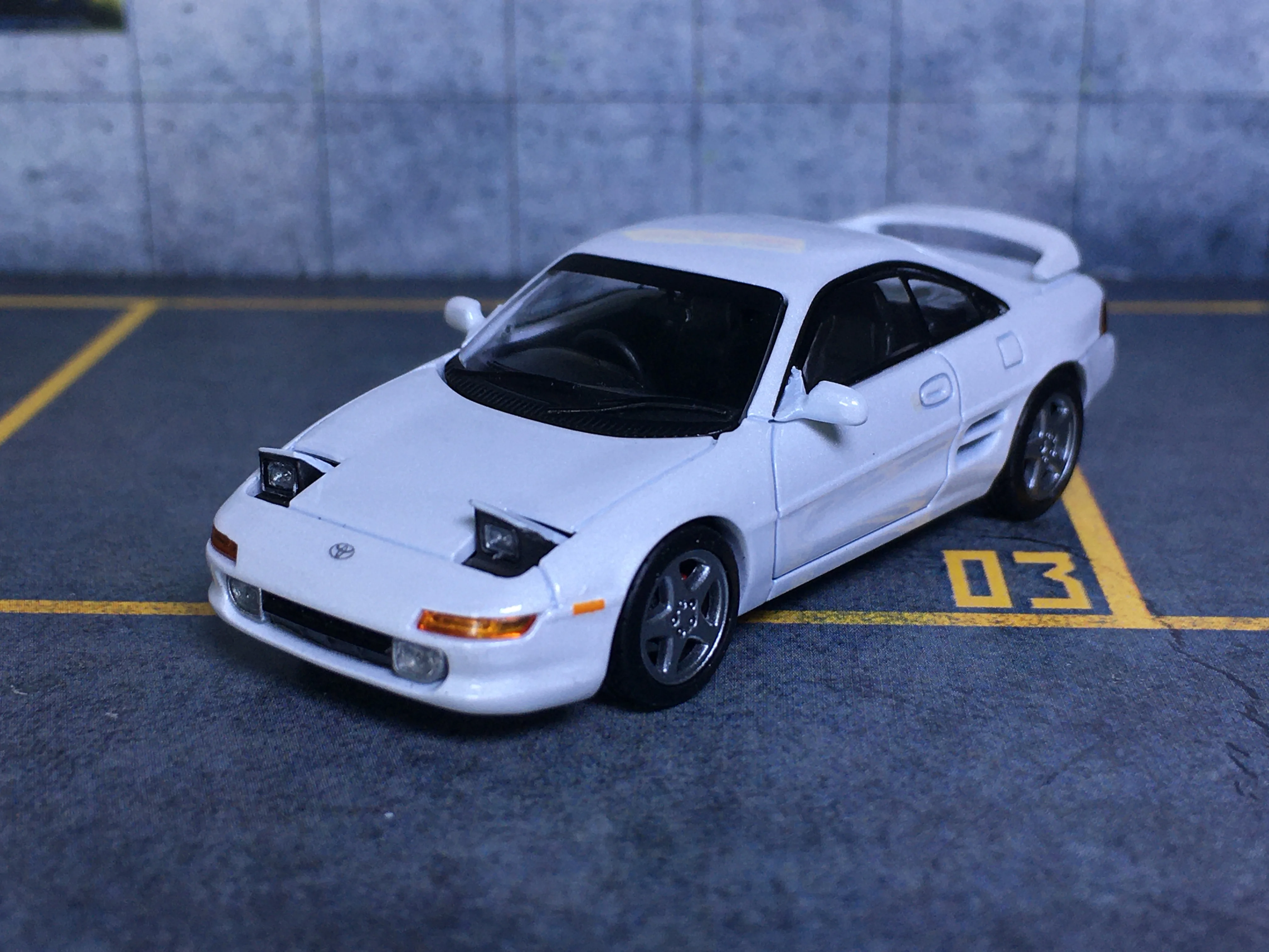 HeyToys Peako 1:64 MR2 Toyota SW20 revisi&oacute;n 4, modelo fundido a presi&oacute;n, colecci&oacute;n de coches, edici&oacute;n limitada-0