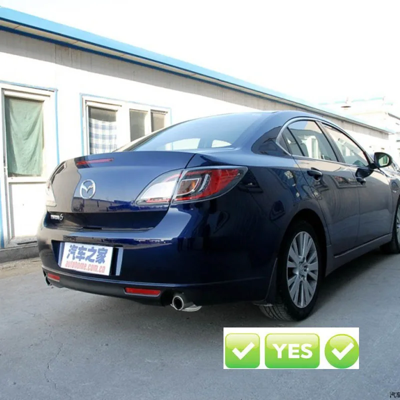Наконечник выхлопной трубы глушитель для Mazda 6 GH мазда 6 2008 2009 2011 2012 авто аксессуары