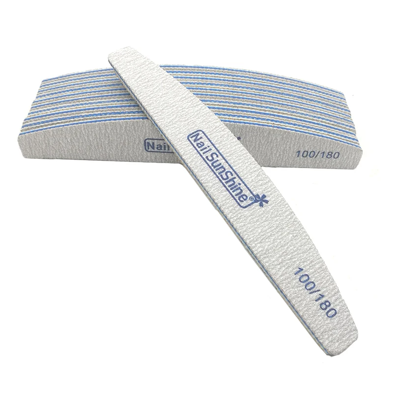 6 шт./лот профессиональная пилка для ногтей УФ-гель шлифовальный лак блок