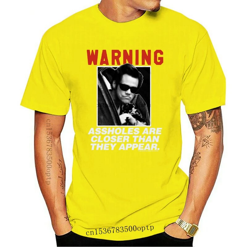 

New Ace Ventura Acehole Black Adult T-Shirt