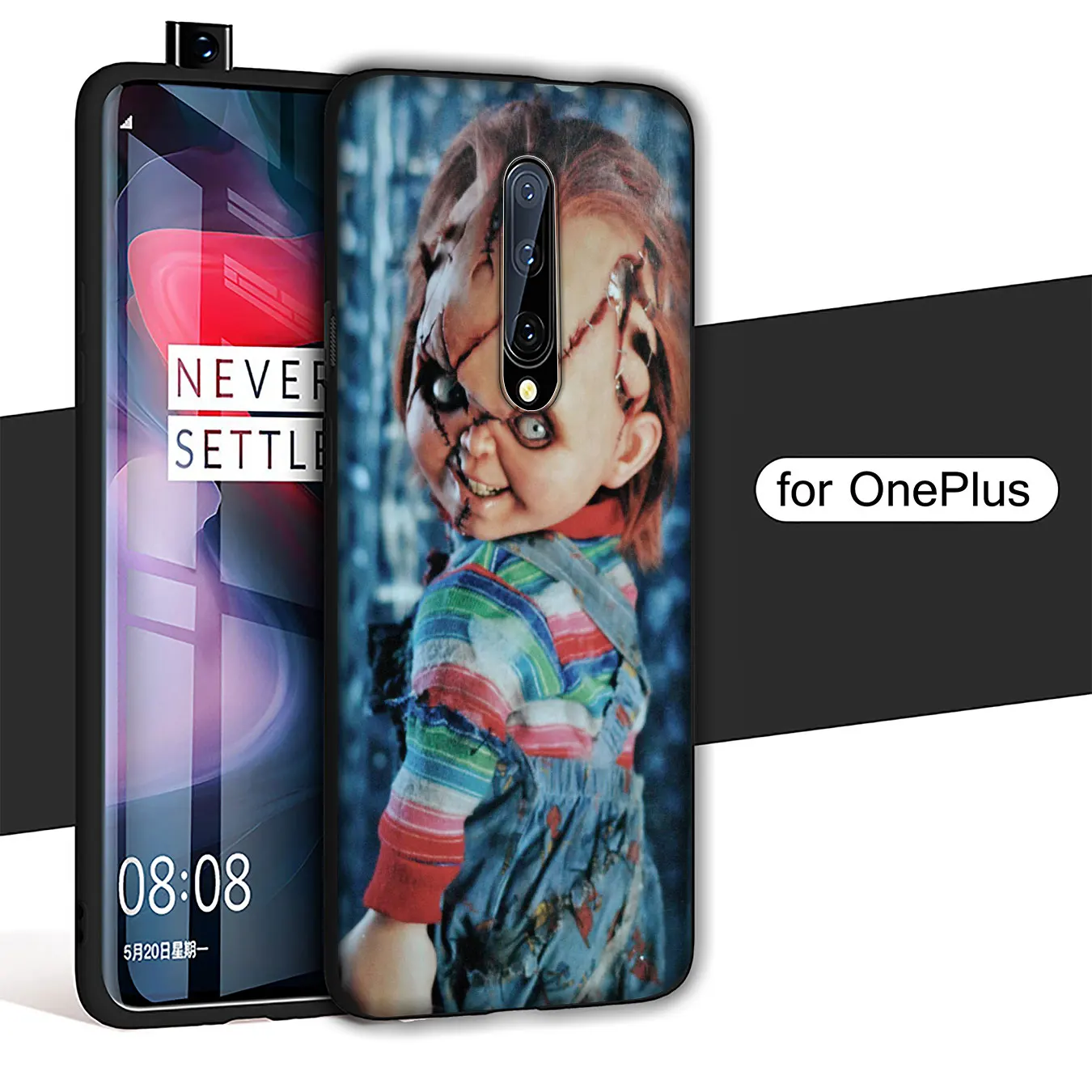 IYICAO Charles Lee Ray кукла Чаки хит продаж Мягкий силиконовый чехол для телефона Oneplus 7T 7