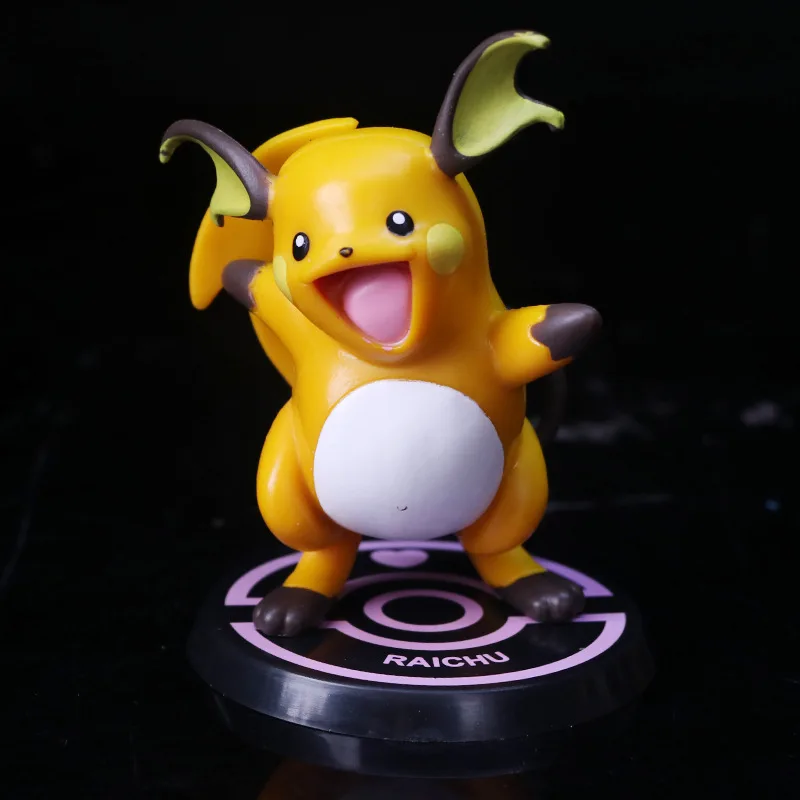 Оригинальная кукла Takara Tomy 6 шт./компл. игрушки для мальчика подарок 10-12 см Покемон