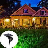 outdoor solar powered christmas laser projector light sky star stage showers ip65 landscape garden lawn light projector lamp