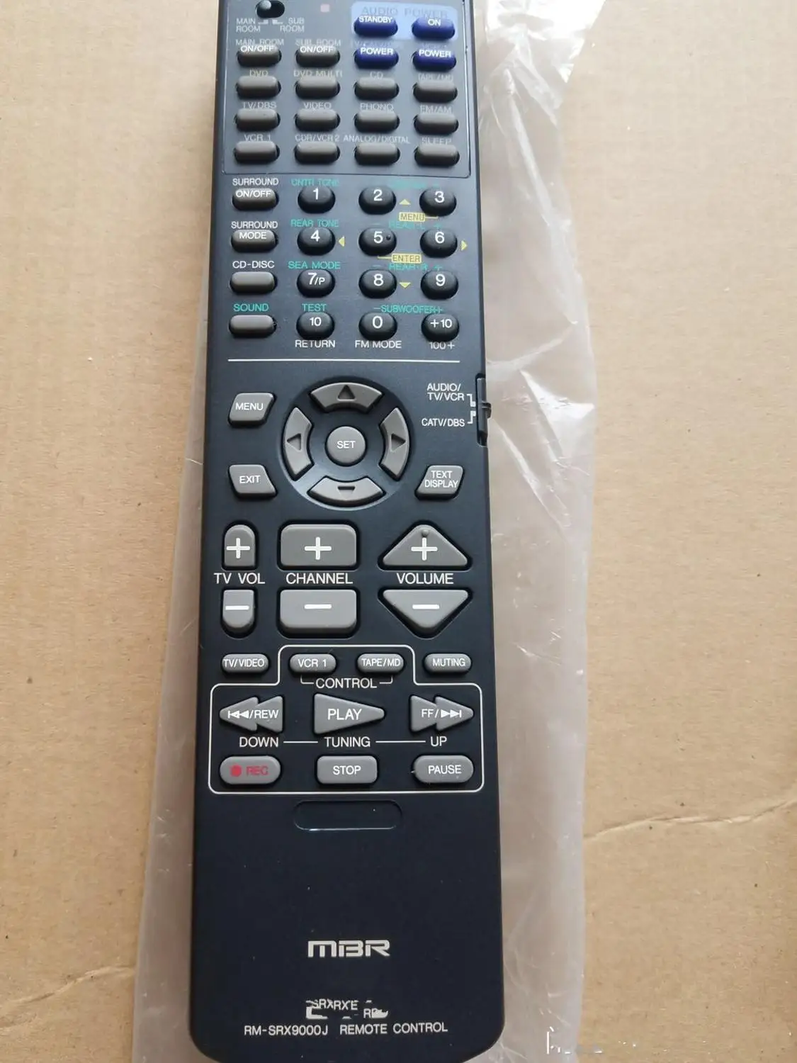 Запасной пульт дистанционного управления AV power amp подходит для JVC RM SRX9000J remote control 1