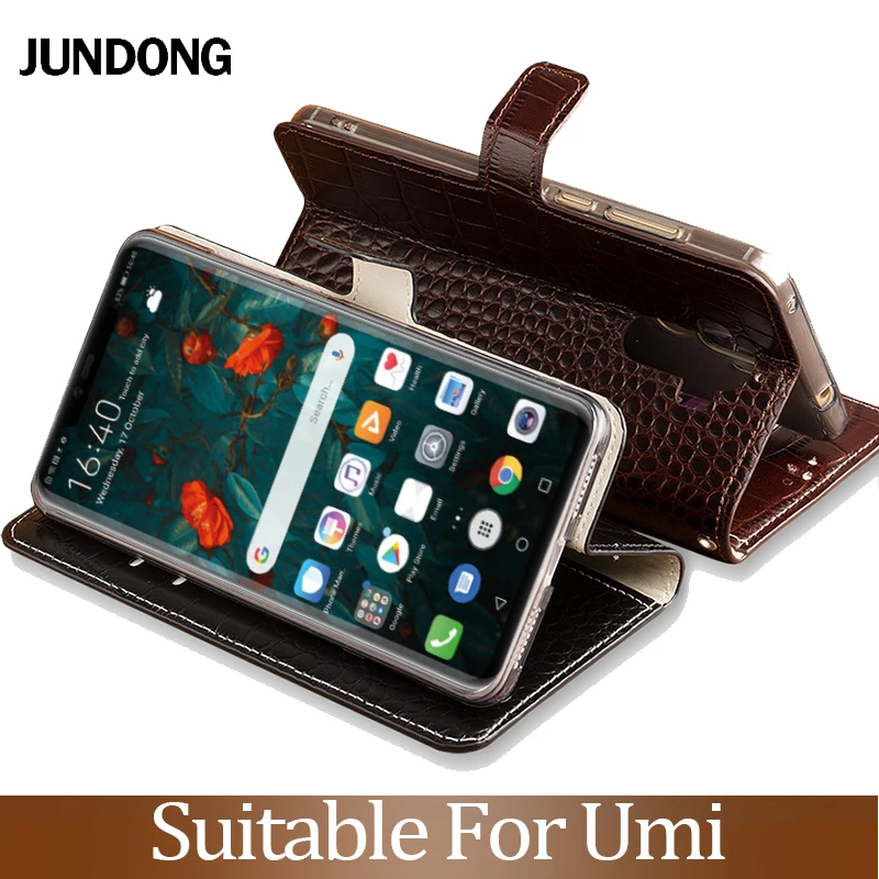 Кожаный чехол книжка для Umi A3 A5 Pro S2 Lite S3 Z2 One из воловьей кожи роскошный кошелек с