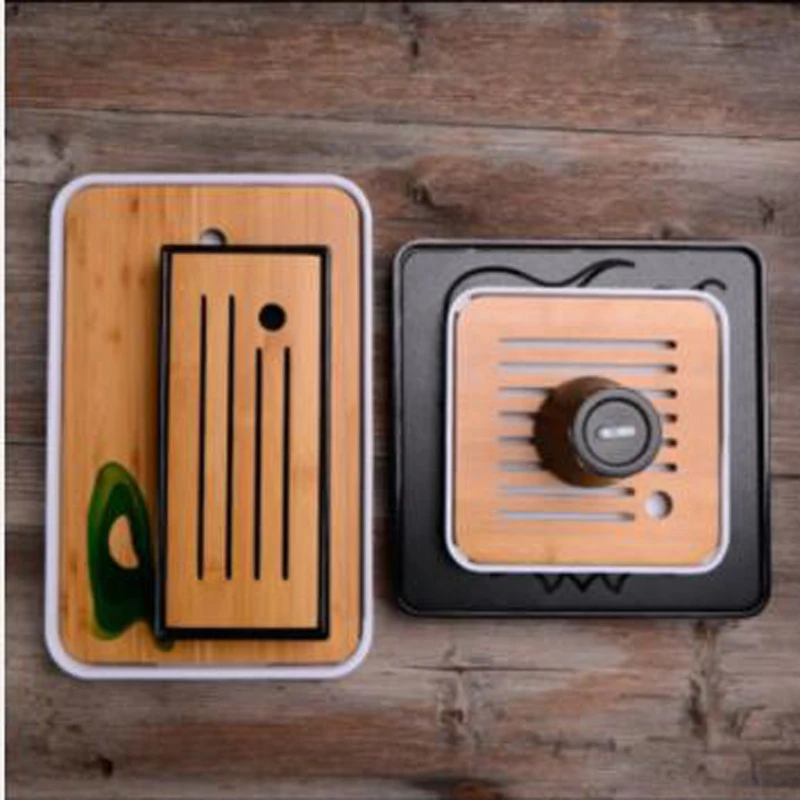 Японский деревянный поднос для чая блюдце кофейного чайника чайный горшок