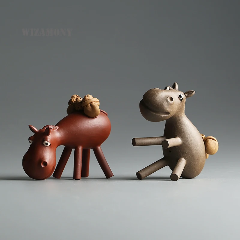 Фиолетовый Глиняный чай WIZAMONY из исинской глины домашний питомец ручной работы