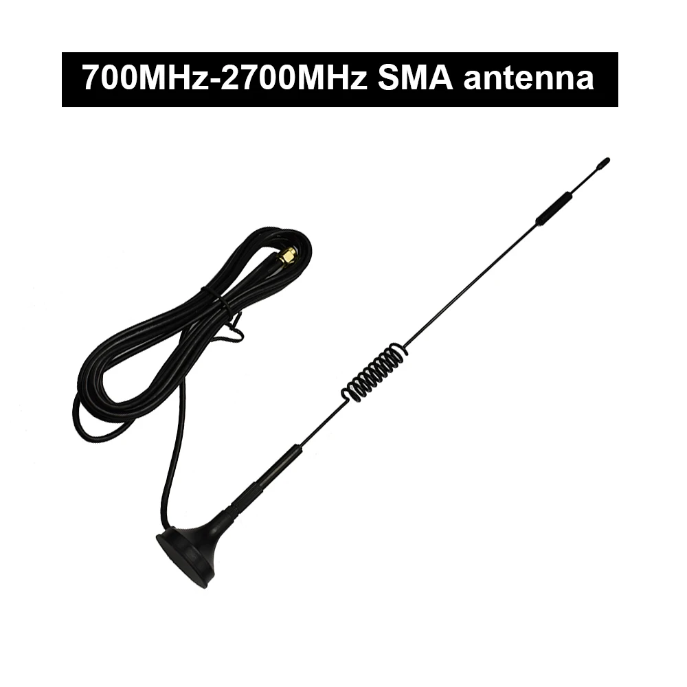 Lusya 1 шт. 700 МГц 2700 антенна SMA иглы 2G 3G 4G присоски для HackRF G1 014|Запасные части| |