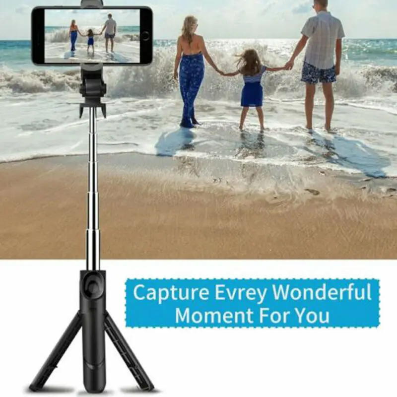 4 в 1 беспроводной Bluetooth селфи палка выдвижной ручной монопод складной мини штатив