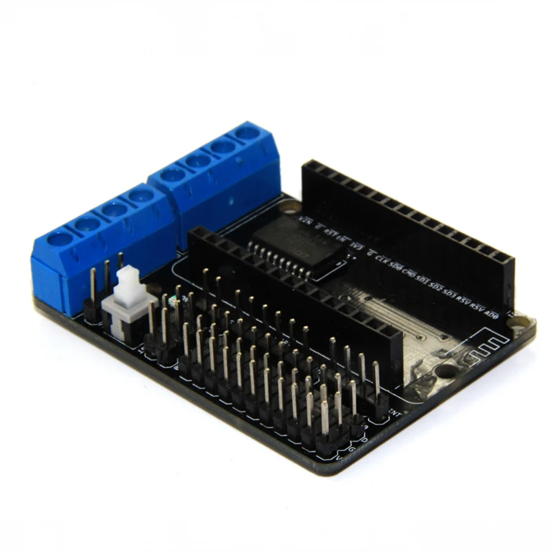 1 шт. NodeMCU щит для платы двигателя L293D ESP 12E от ESP8266 изолятор балки встряхивая
