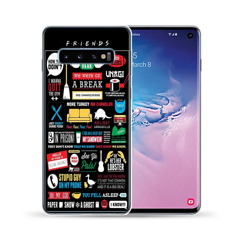 Мягкий силиконовый чехол Riverdale с изображением доминантов друзья ТВ для Samsung Galaxy S6