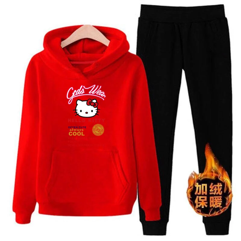 T09 с рисунком кота из мультфильма Комплект 2 предметов Для женщин Сезон весна