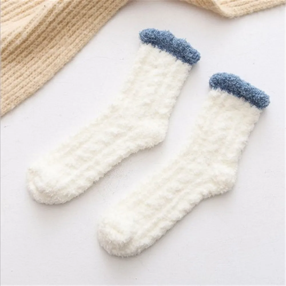 Горячая Распродажа утепленные женские носки зимние теплые для сна домашние