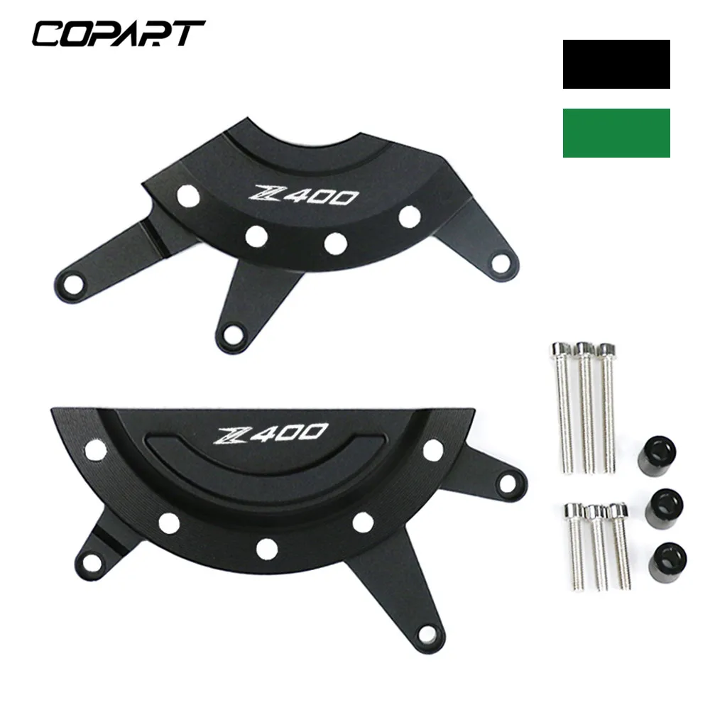 Для Kawasaki NINJA 400 NINJA400 Z400 Z 2018-2019 Защитная крышка двигателя CNC обтекатель защитные