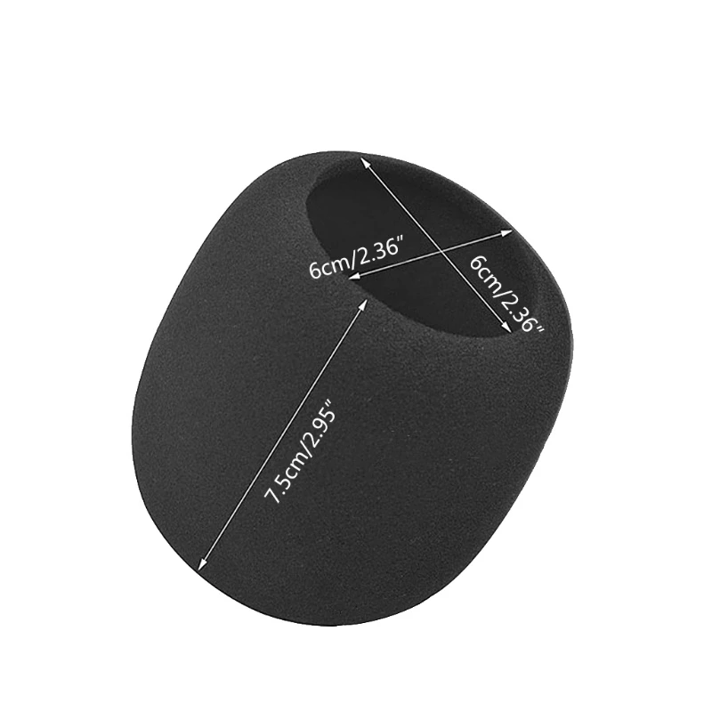 2 шт. чехол для микрофона ветрозащитная пена для-JBL KMC500 беспроводной Bluetooth 448F |