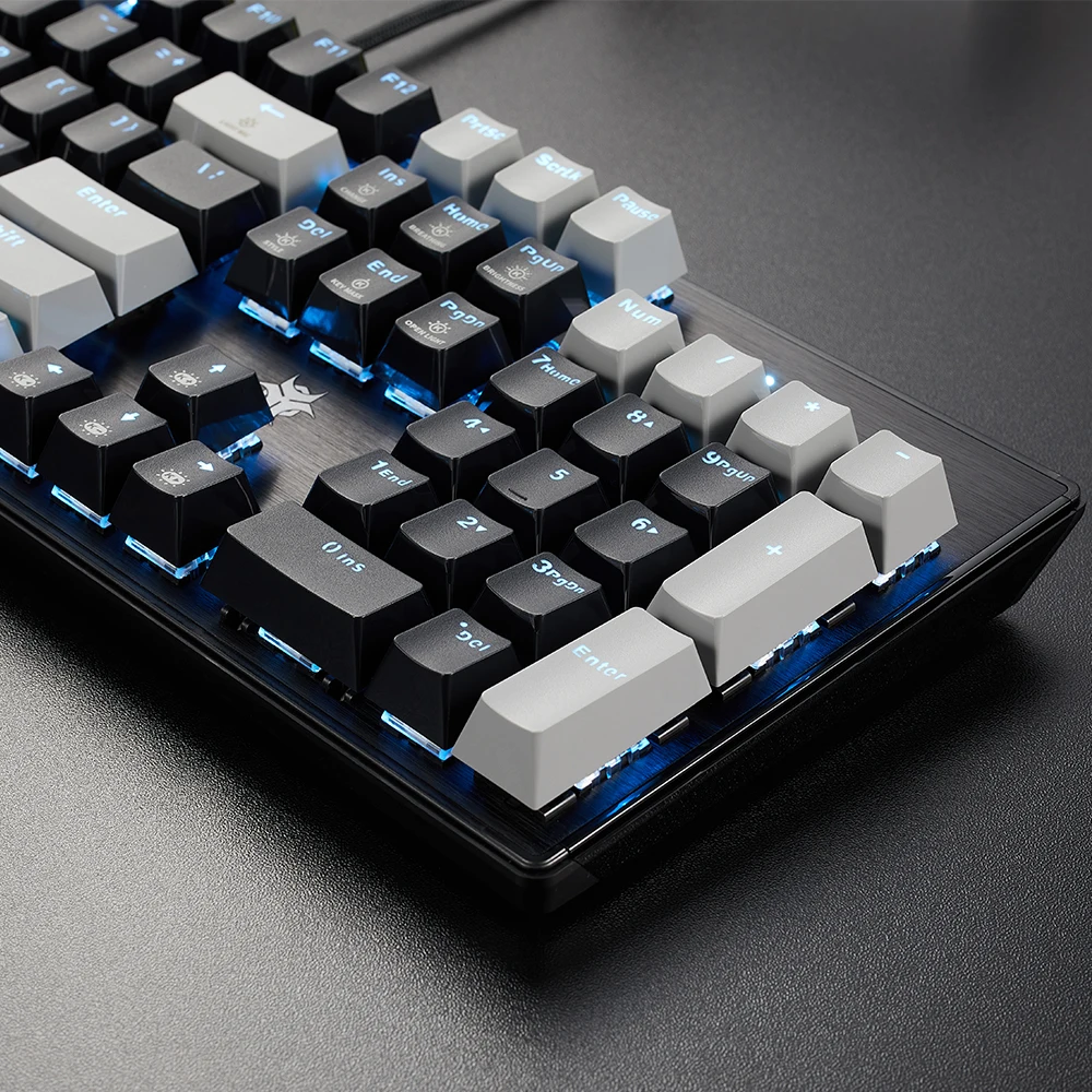 hexgears gk705plus kailh box switch mechanical keyboard hot swap lol 104 keys waterproof mechanical gaming keyboard for desktop free global shipping