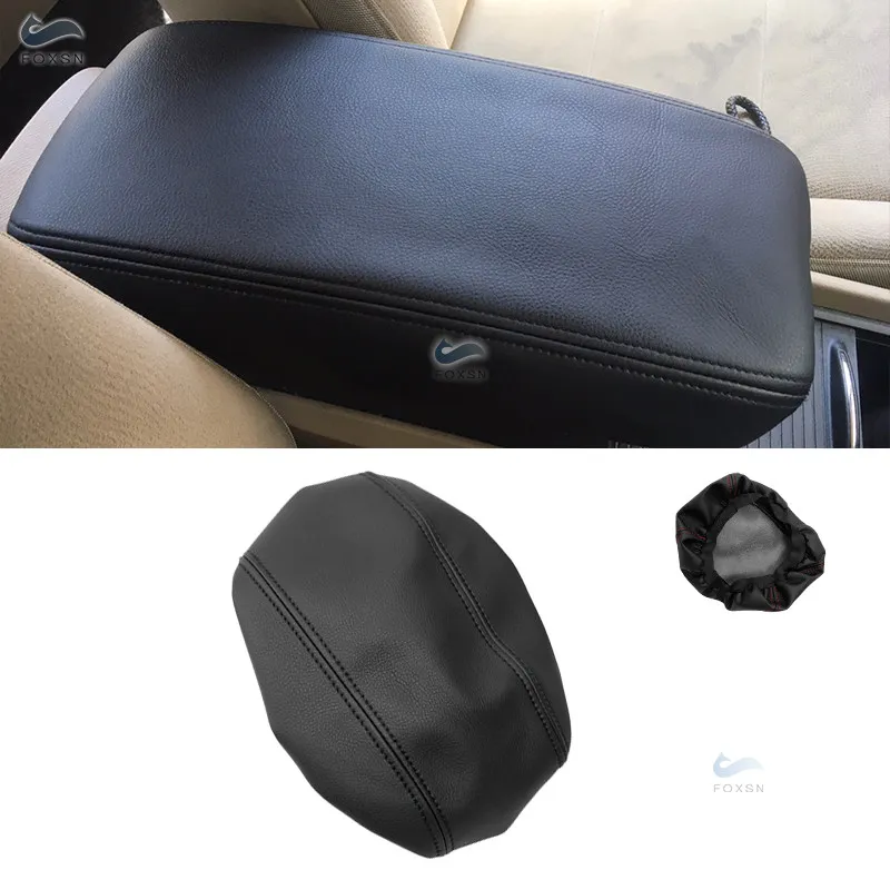 Кожаный внутренний подлокотник из микрофибры для Honda Civic 8 поколения седан 2006 2007