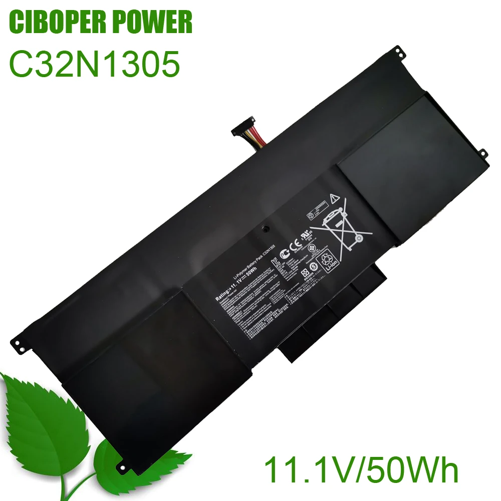 Фотообои CP настоящая аккумуляторная батарея для ноутбука C32N1305 11,1 V/50Wh для UX301 UX301L UX301LA C4003HUX301LA4500