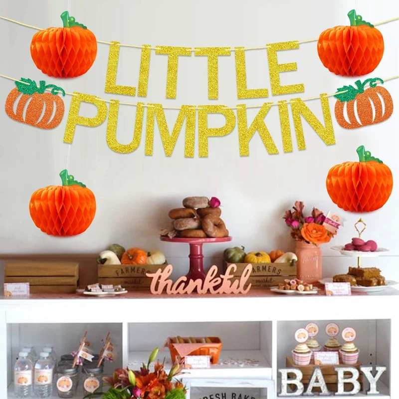 Набор из 12 Бумага Вафельная Ткань центральные 3D ткани тыквы висит Хэллоуина Дня